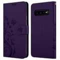 Miniatyrbillede 8 af 8: Samsung Galaxy S10 PLUS Pungetui Cover Blomster ()