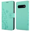 Miniatyrbillede 7 af 8: Samsung Galaxy S10 PLUS Pungetui Cover Blomster ()