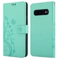Miniatyrbillede 8 af 8: Samsung Galaxy S10 PLUS Pungetui Cover Blomster ()