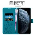 Miniatyrbillede 3 af 9: iPhone 11 Pungetui Cover Blomster ()