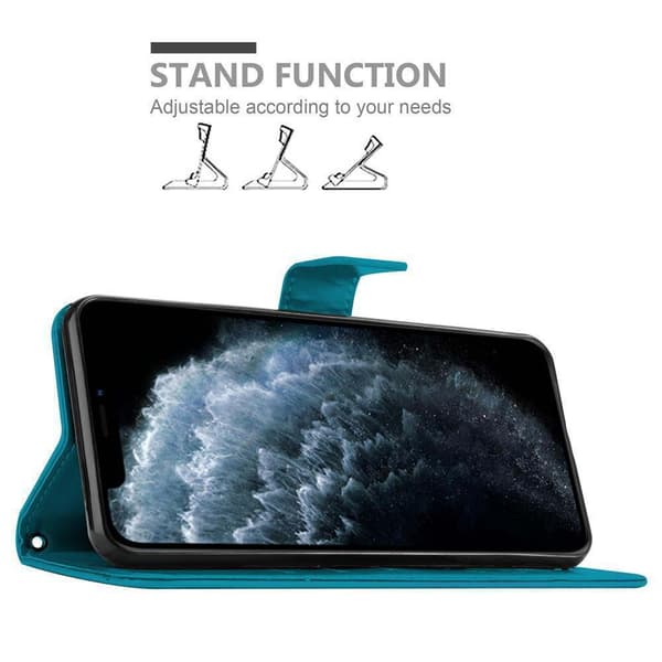 iPhone 11 Pungetui Cover Blomster ()