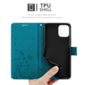 Miniatyrbillede 6 af 9: iPhone 11 Pungetui Cover Blomster ()