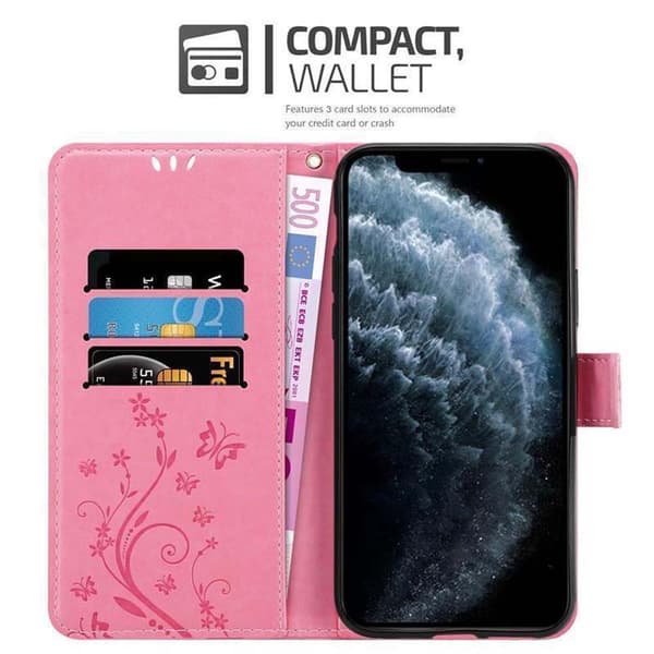 iPhone 11 Pungetui Cover Blomster ()