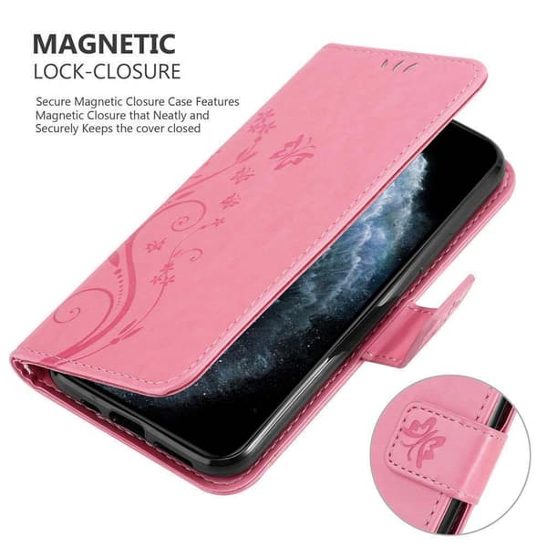 iPhone 11 Pungetui Cover Blomster ()
