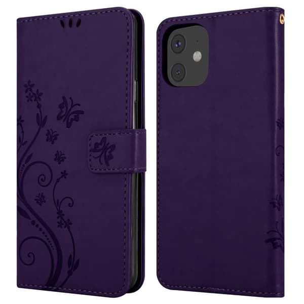 iPhone 11 Pungetui Cover Blomster ()