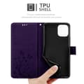 Pikkukuva 6 / 8: iPhone 11 Suojakotelo Suojakuori Lompakkokotelo Matkapuhelinkotelo Kukat jossa on magneettisuljenta, jalusta-toiminto ja korttipaikat