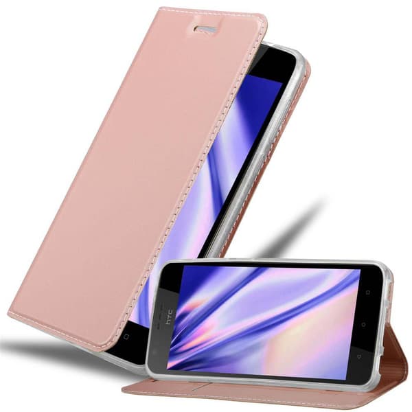 HTC Desire 10 LIFESTYLE / Desire 825 Suojakotelo Suojakuori Lompakkokotelo Matkapuhelinkotelo jossa magneettisuljenta, jalusta-toiminto ja korttitasku