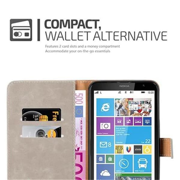 Nokia Lumia 1320 Plånboksfodral Skal Mobilskyddmed magnetisk stängning, ståfunktion och kortficka