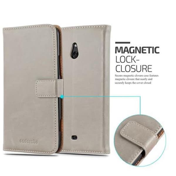 Nokia Lumia 1320 Plånboksfodral Skal Mobilskyddmed magnetisk stängning, ståfunktion och kortficka