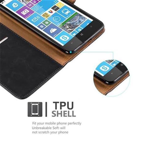 Nokia Lumia 1320 Plånboksfodral Skal Mobilskyddmed magnetisk stängning, ståfunktion och kortficka