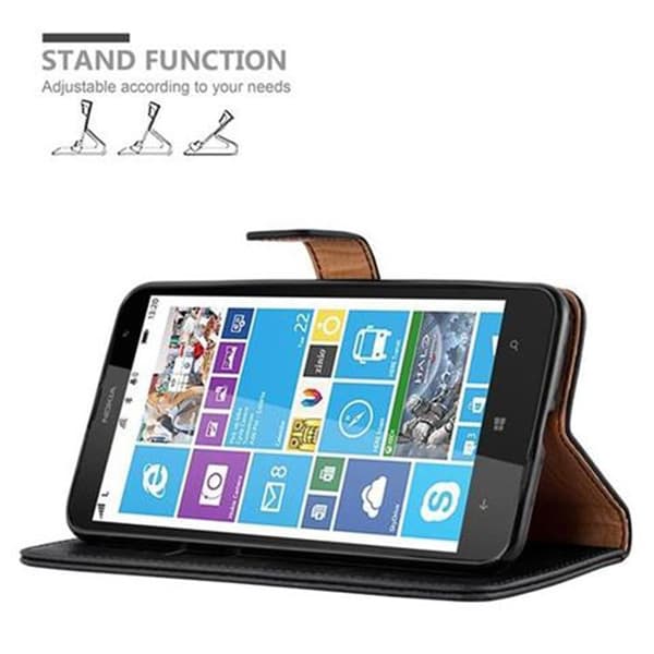 Nokia Lumia 1320 Plånboksfodral Skal Mobilskyddmed magnetisk stängning, ståfunktion och kortficka