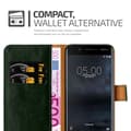 Miniatyrbilde 5 av 6: Deksel til Nokia 5 2017 Lommebokdeksel med magnetisk lukking, stativfunksjon og kortlomme