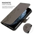 Miniatyrbilde 5 av 8: Deksel til iPhone 11 PRO Lommebokdeksel i blomster design med magnetisk lukking, stativfunksjon og kortplasser