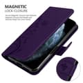 Miniatyrbilde 5 av 8: Deksel til iPhone 11 PRO Lommebokdeksel i blomster design med magnetisk lukking, stativfunksjon og kortplasser