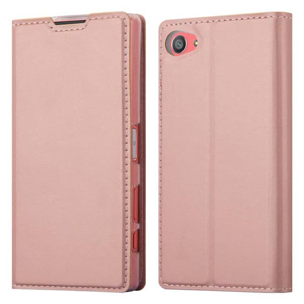 Sony Xperia Z5 COMPACT Cover Etui Case () KLASSISK ROSEGULD