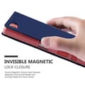 Pikkukuva 6 / 7: Sony Xperia Z5 COMPACT Suojakotelo Suojakuori Lompakkokotelo Matkapuhelinkotelo jossa magneettisuljenta, jalusta-toiminto ja korttitasku