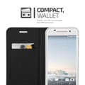Miniatyrbild 5 av 7: HTC ONE A9 Skal Fodral med magnetisk stängning, ståfunktion och kortficka Mobilskydd
