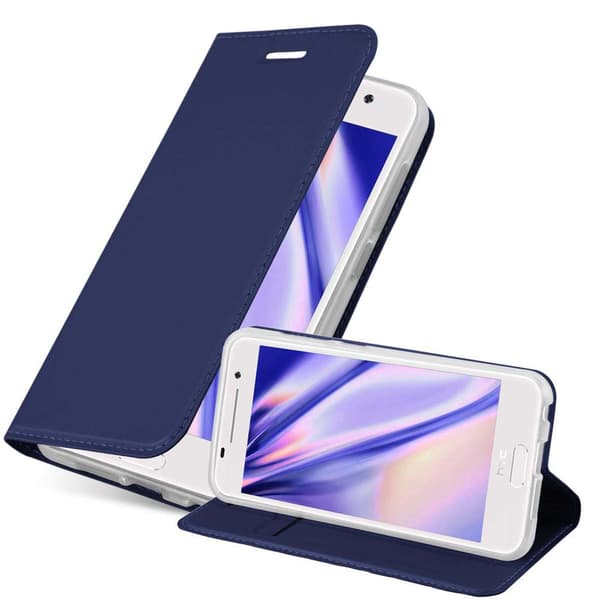 HTC ONE A9 Cover Etui Case () KLASSISK MØRKEBLÅ