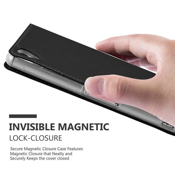 Sony Xperia Z3 Suojakotelo Suojakuori Lompakkokotelo Matkapuhelinkotelo jossa magneettisuljenta, jalusta-toiminto ja korttitasku