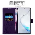 Pikkukuva 5 / 11: Samsung Galaxy NOTE 10 Suojakotelo Suojakuori Lompakkokotelo Matkapuhelinkotelo Kukat jossa on magneettisuljenta, jalusta-toiminto ja korttipaikat
