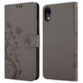 Miniatyrbilde 8 av 8: Deksel til iPhone XR Lommebokdeksel i blomster design med magnetisk lukking, stativfunksjon og kortplasser