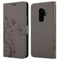 Miniatyrbild 8 av 8: Samsung Galaxy S9 PLUS Skal Fodral i blomdesign Mobilskydd Case Cover med magnetisk stängning, ståfunktion och kortplatser