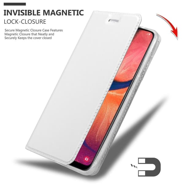Samsung Galaxy A10e / A20e Skal Fodral med magnetisk stängning, ståfunktion och kortficka Mobilskydd