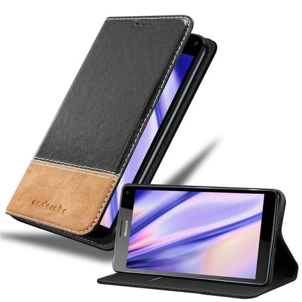 Nokia Lumia 950 Suojakotelo Suojakuori Lompakkokotelo Matkapuhelinkotelo jossa magneettisuljenta, jalusta-toiminto ja korttitasku