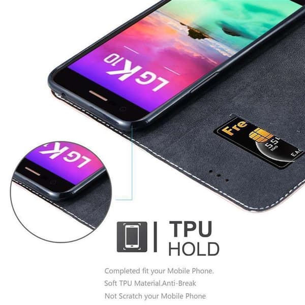 Fordral för Nokia Lumia 950 Skal med magnetisk stängning, ståfunktion och kortficka Mobilskydd