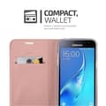 Miniatyrbild 5 av 7: Samsung Galaxy J3 2016 Skal Fodral med magnetisk stängning, ståfunktion och kortficka Mobilskydd