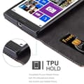Pikkukuva 2 / 7: Nokia Lumia 1020 Suojakotelo Suojakuori Lompakkokotelo Matkapuhelinkotelo jossa magneettisuljenta, jalusta-toiminto ja korttitasku