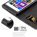 Pikkukuva 2 / 7: Nokia Lumia 1020 Suojakotelo Suojakuori Lompakkokotelo Matkapuhelinkotelo jossa magneettisuljenta, jalusta-toiminto ja korttitasku