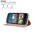 Miniatyrbilde 6 av 8: Deksel til HTC ONE M9 Lommebokdeksel med magnetisk lukking, stativfunksjon og kortlomme