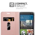 Miniatyrbilde 8 av 8: Deksel til HTC ONE M9 Lommebokdeksel med magnetisk lukking, stativfunksjon og kortlomme