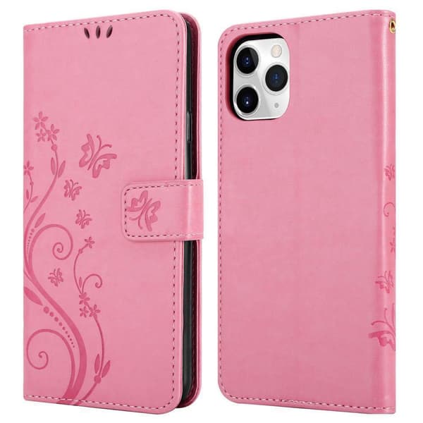 iPhone 11 PRO MAX Pungetui Cover Blomster ()