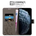 Miniatyrbillede 5 af 11: iPhone 11 PRO MAX Pungetui Cover Blomster ()