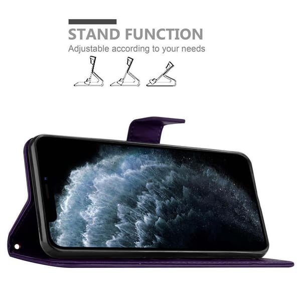 iPhone 11 PRO MAX Pungetui Cover Blomster ()