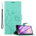 Pikkukuva 1 / 8: Sony Xperia 10 / Xperia XA3 Suojakotelo Suojakuori Lompakkokotelo Matkapuhelinkotelo Kukat jossa on magneettisuljenta, jalusta-toiminto ja