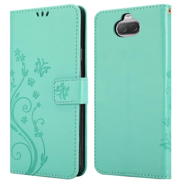 Sony Xperia 10 / Xperia XA3 Pungetui Cover Blomster ()