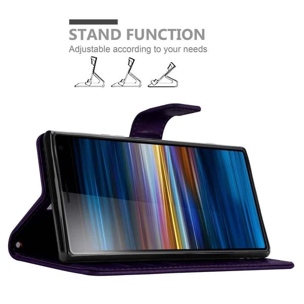 Sony Xperia 10 / Xperia XA3 Suojakotelo Suojakuori Lompakkokotelo Matkapuhelinkotelo Kukat jossa on magneettisuljenta, jalusta-toiminto ja
