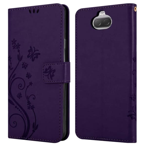 Sony Xperia 10 / Xperia XA3 Pungetui Cover Blomster ()