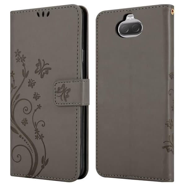 Sony Xperia 10 / Xperia XA3 Pungetui Cover Blomster ()