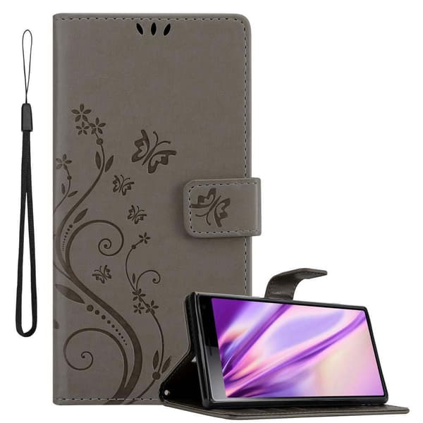 Sony Xperia 10 / Xperia XA3 Suojakotelo Suojakuori Lompakkokotelo Matkapuhelinkotelo Kukat jossa on magneettisuljenta, jalusta-toiminto ja