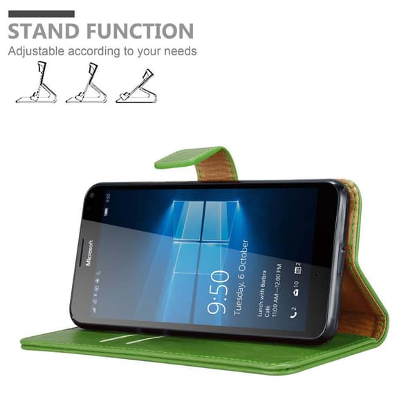 Nokia Lumia 950 XL Plånboksfodral Skal Mobilskyddmed magnetisk stängning, ståfunktion och kortficka