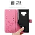 Miniatyrbillede 5 af 8: Samsung Galaxy NOTE 9 Pungetui Cover Blomster ()