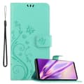 Miniatyrbild 1 av 8: Samsung Galaxy NOTE 9 Skal Fodral i blomdesign Mobilskydd Case Cover med magnetisk stängning, ståfunktion och kortplatser