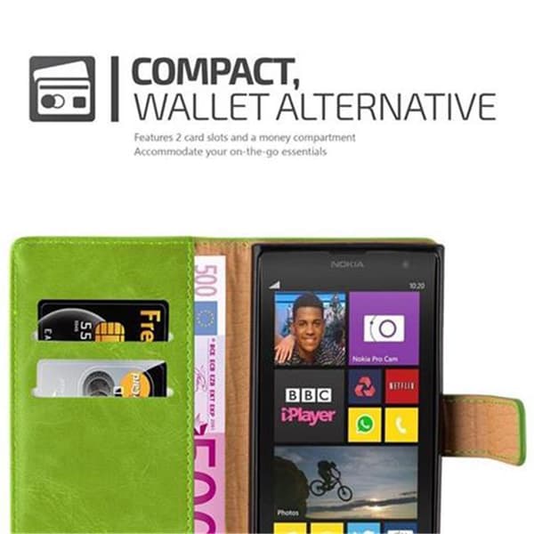 Nokia Lumia 1020 Suojakotelo Suojakuori Lompakkokotelo Matkapuhelinkotelo jossa magneettisuljenta, jalusta-toiminto ja korttitasku