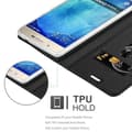 Pikkukuva 4 / 8: Samsung Galaxy A8 2015 Suojakotelo Suojakuori Lompakkokotelo Matkapuhelinkotelo jossa magneettisuljenta, jalusta-toiminto ja korttitasku