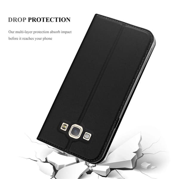 Samsung Galaxy A8 2015 Suojakotelo Suojakuori Lompakkokotelo Matkapuhelinkotelo jossa magneettisuljenta, jalusta-toiminto ja korttitasku