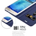 Pikkukuva 4 / 8: Samsung Galaxy A8 2015 Suojakotelo Suojakuori Lompakkokotelo Matkapuhelinkotelo jossa magneettisuljenta, jalusta-toiminto ja korttitasku
